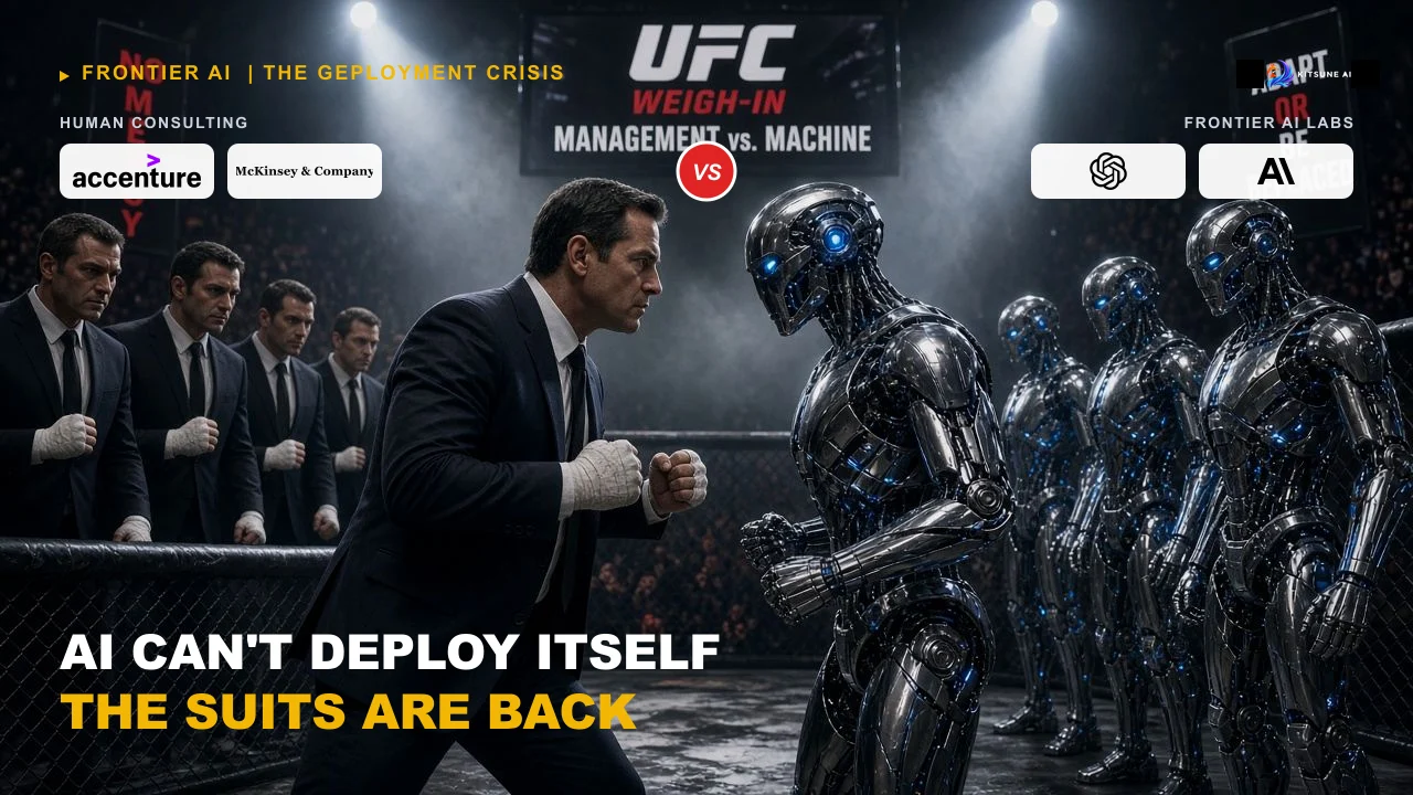 Frontier Labs are investing into Forward Deployment because AI doesn't work on its own.