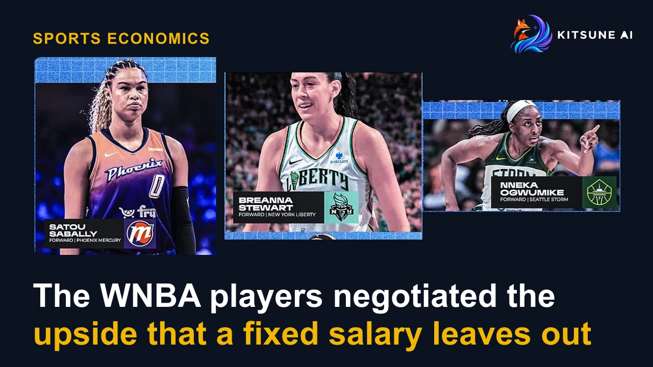 The league's new agreement connects compensation to defined revenue. It shows how differen