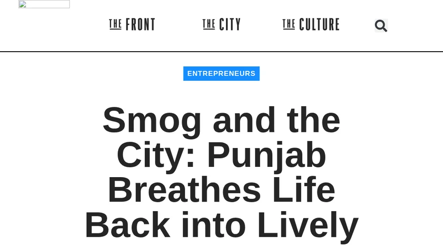 Village Voice feature on Lahore air quality